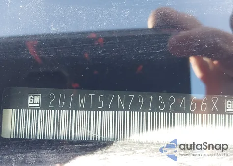 2009 Chevrolet Impala Lt из США, поврежденный, VIN 2G1WT57N791324668